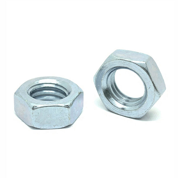 3/4"-16 Grade A Hex Jam Nuts Zinc