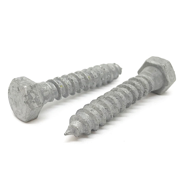 5/16-9x1" Hex Lag Screws A307 Grade A Galvanized