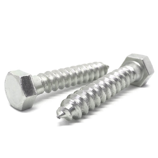 5/16-9x1-3/4" 18-8 Stainless Steel Hex Lag Screws