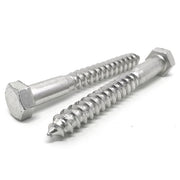 1/4-10x2-1/2" 316 Stainless Steel Hex Lag Screws