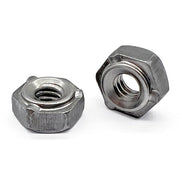 1/2"-13 3 Prong Long Pilot Hex Weld Nuts
