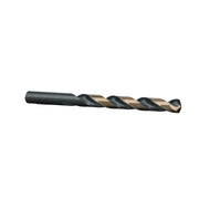 #12 HSS Black & Gold KFD Split Point Jobber Length Drill Bit Killer Force Drill Bit