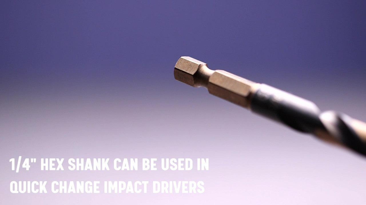 11/32" HSS Quick Change Hex Shank Drill Bit