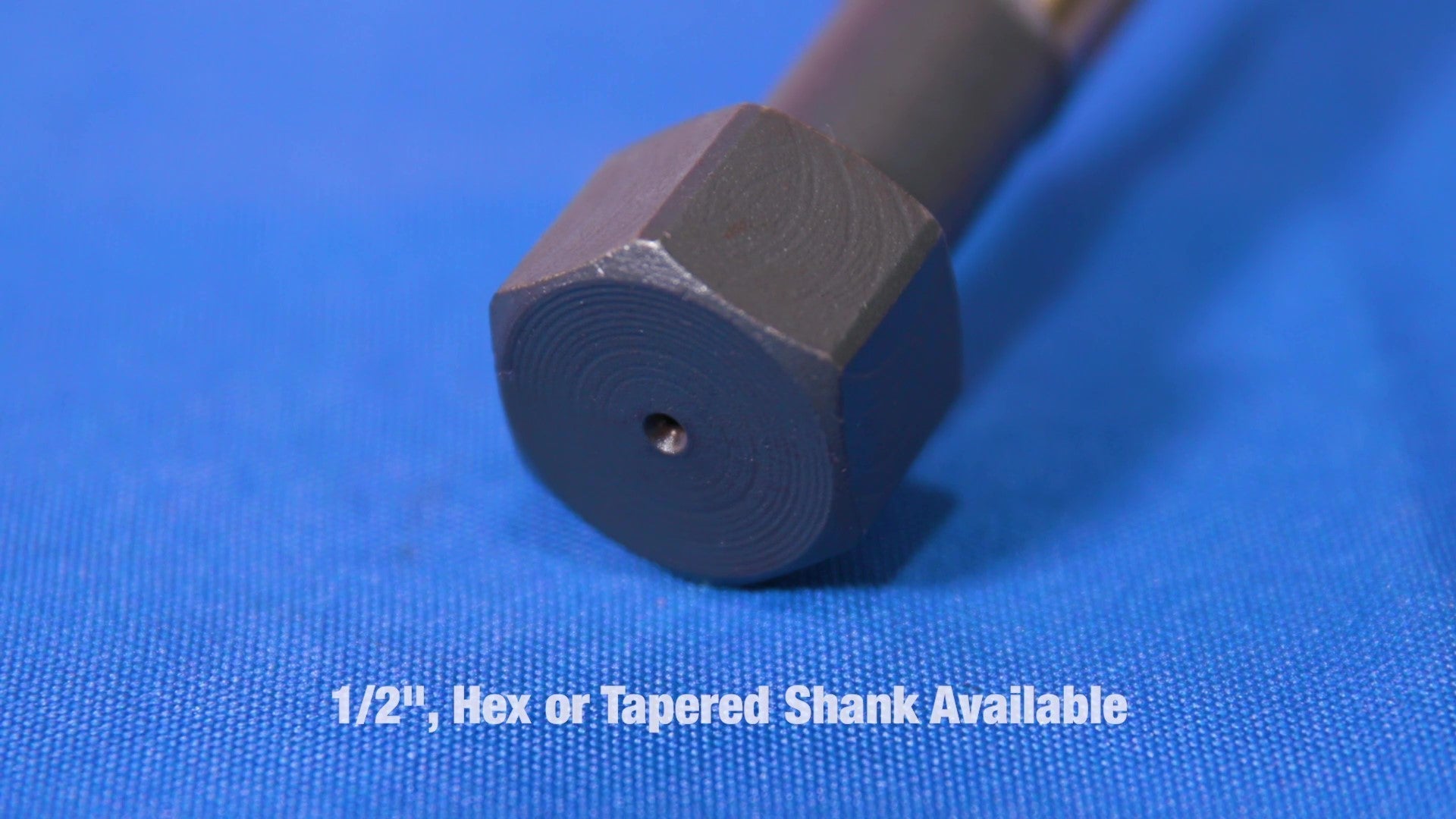 1-1/16" Magnetic Black & Gold HSS Hex Shank Bridge Reamer