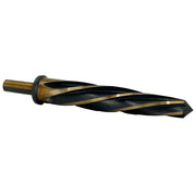 7/8" HSS Black & Gold 1/2" Straight Shank Bridge Reamer