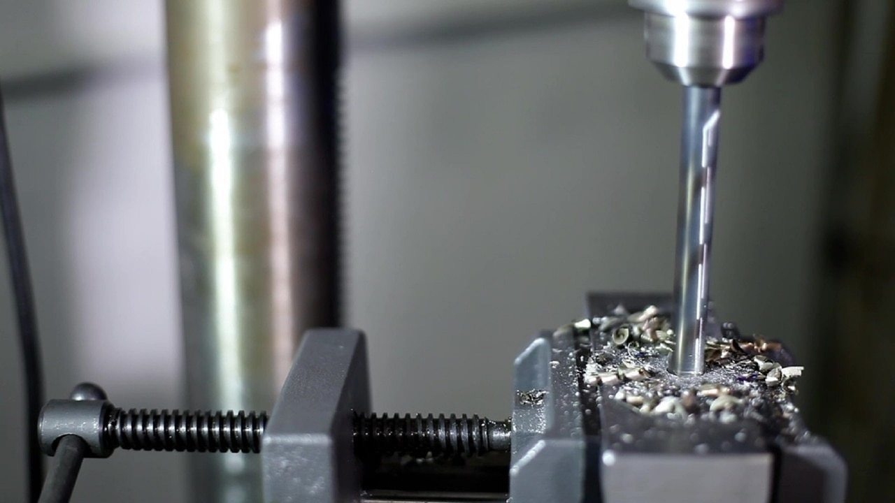 57/64" HSS Black & Gold Drill Bit with Reduced 1/2" 3-Flat Shank, KFD
