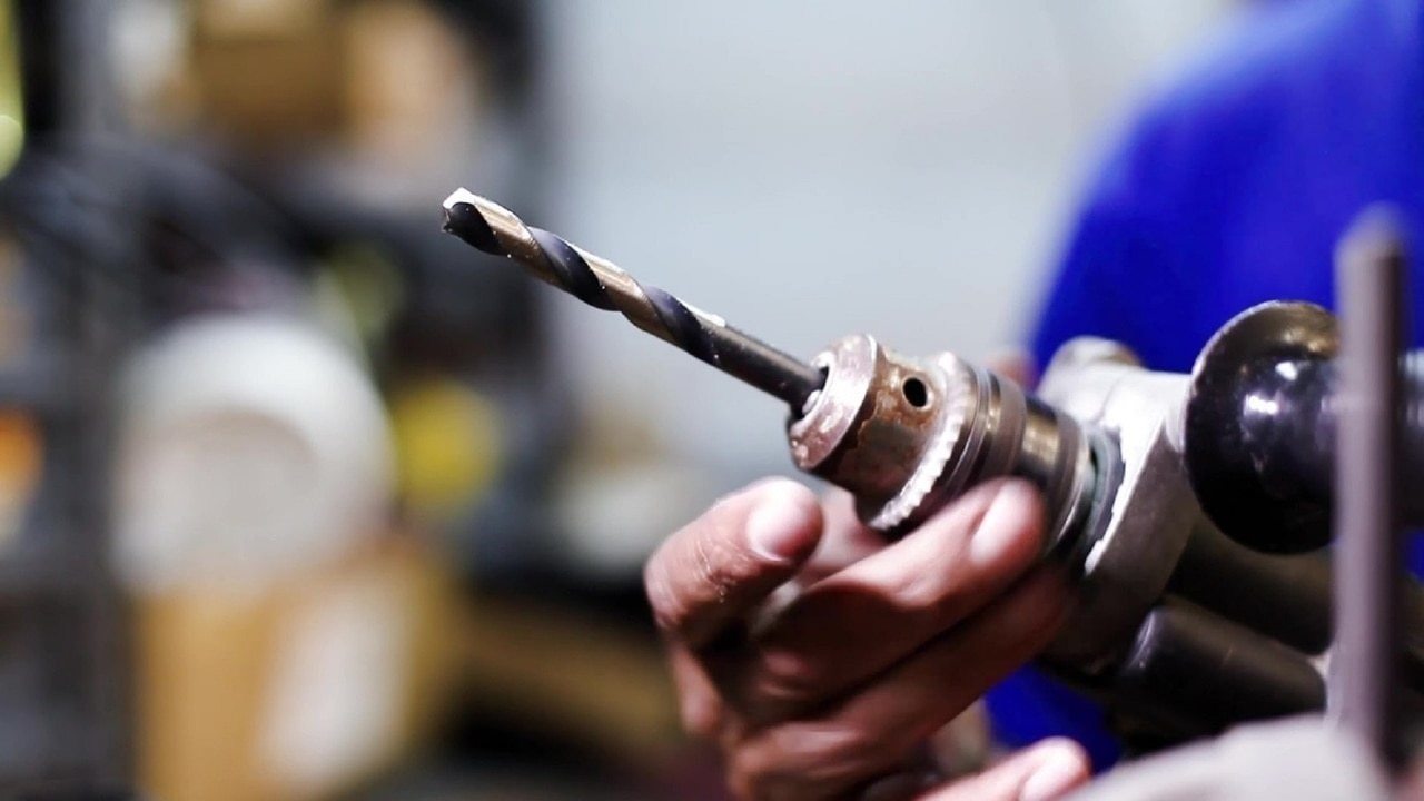 3/4" HSS Black & Gold Drill Bit with Reduced 1/2" 3-Flat Shank, KFD