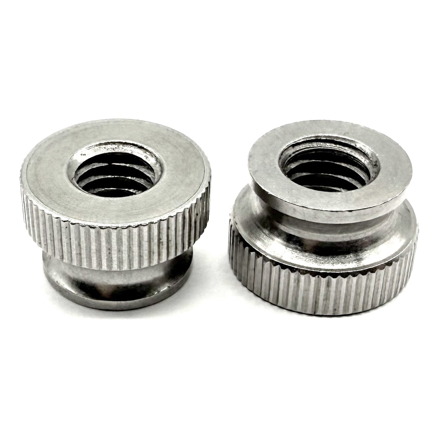 #10-32 18-8 Stainless Steel Knurled Thumb Nut