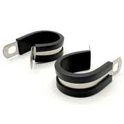 5/16" Stainless Steel Rubber Insulated Medium Duty Cable Clamp