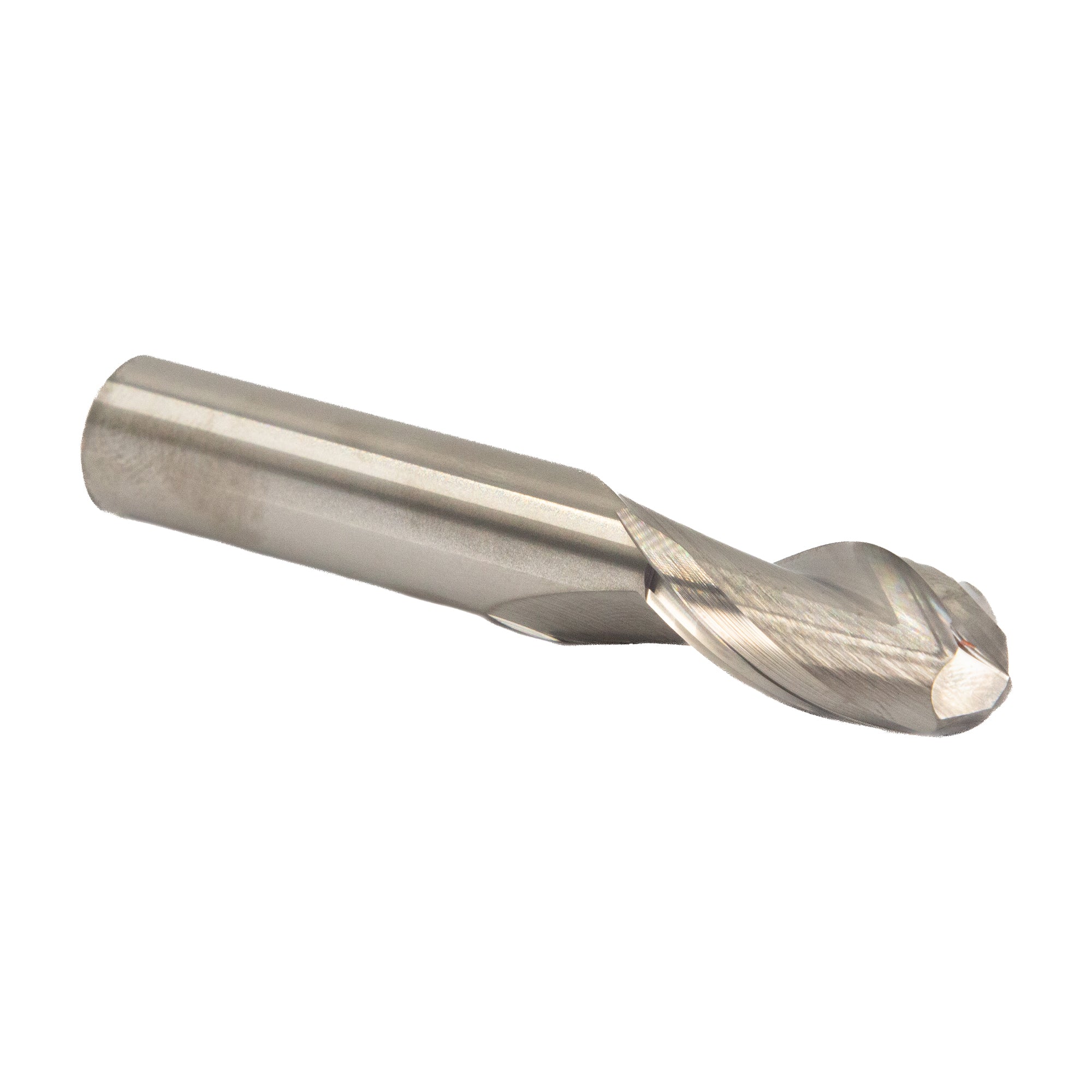 3/16" Carbide 2 Flute Single End Ball End Mill