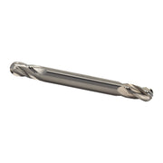 3/32" Carbide 4 Flute Double End Stub Ball End Mill