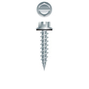 #8 SLT Strong-Point Hex Washer Head w/NEO 8 x 1, 1/4 A.F., Zinc