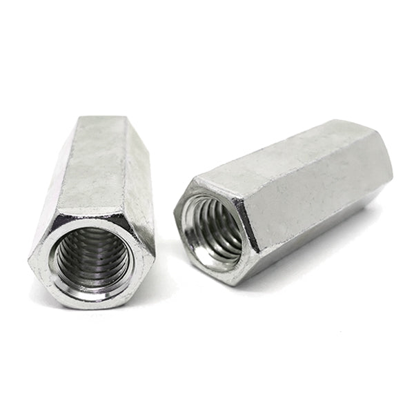 5/8-11x1-3/4" 18-8 Stainless Steel Coupling Nuts