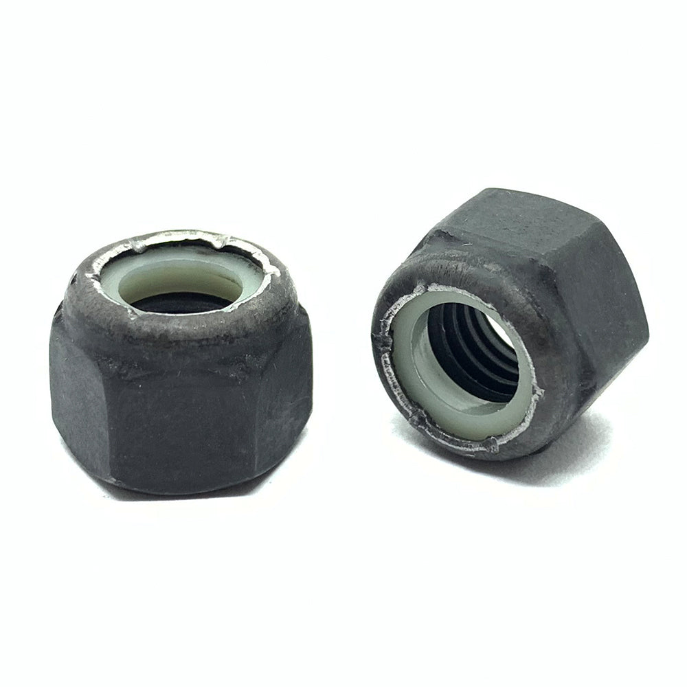 5/8"-11 Grade 8 Hex Nylon Insert Lock Nuts Phos & Oil