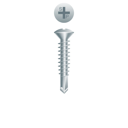 Strong-Point Self Drilling Oval Head Screws