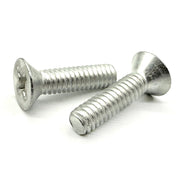 #8-32x1/2" Aluminum Phillips Flat Head Machine Screw