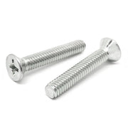 #6-32x1-3/4" Stainless Steel Phillips Flat Head Machine Screws Steel