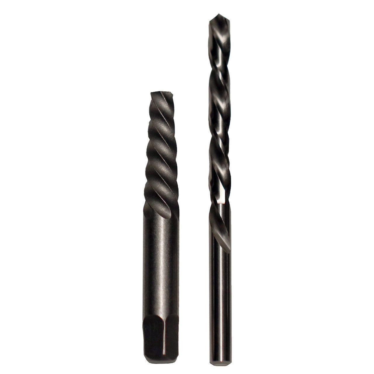 #2 Carbon Steel Spiral Flute Screw Extractor and Drill Bit Kit