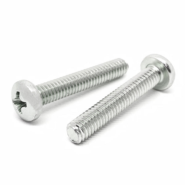 #10-32x1-1/2" Stainless Steel Phillips Pan Head Machine Screws Steel