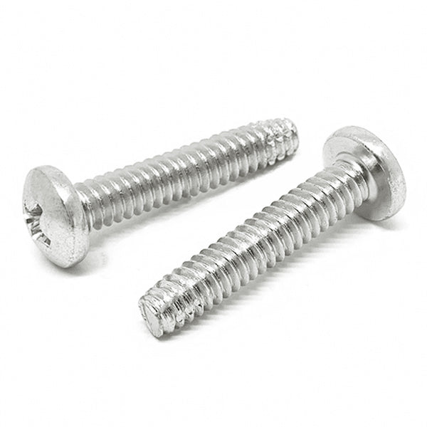 #6-32x3/4" 410 Stainless Steel Phillips Pan Head Type F Thread Cutting Screws