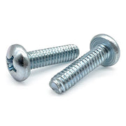 #6-32x5/8" Phillips Pan Head Thread Rolling Screws Zinc Clear