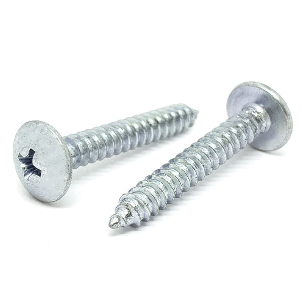 #10x3/4" Phillips Truss Head Type AB Self Tapping Sheet Metal Screws Zinc