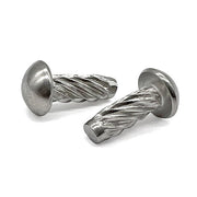 #10x3/8" 304 Stainless Steel Round Head Type U Drive Screws