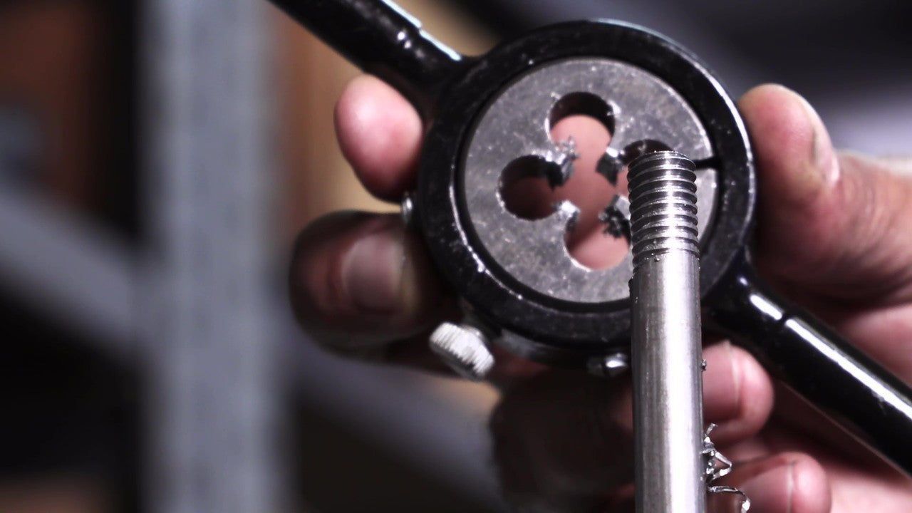 #10-36 UNS X 13/16" OD HSS Round Adjustable Die