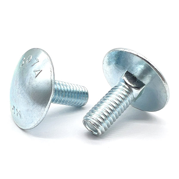 3/8"-16x2" Grade A307 Step Bolts Zinc