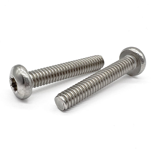 #10-24x1" 18-8 Stainless Steel Star Drive Pan Head Machine Screws