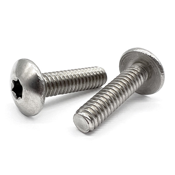 #6-32x1/2" 18-8 Stainless Steel Star Drive Truss Head Machine Screws