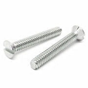 #10-24x1" Stainless Steel Slotted Flat Head Machine Screws Steel