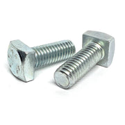 3/4"-10x1-3/4" Square Head Bolts Grade A307 Zinc Clear