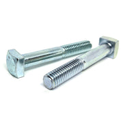 1"-8x4-1/2" Square Head Bolts Grade A307 Zinc Clear