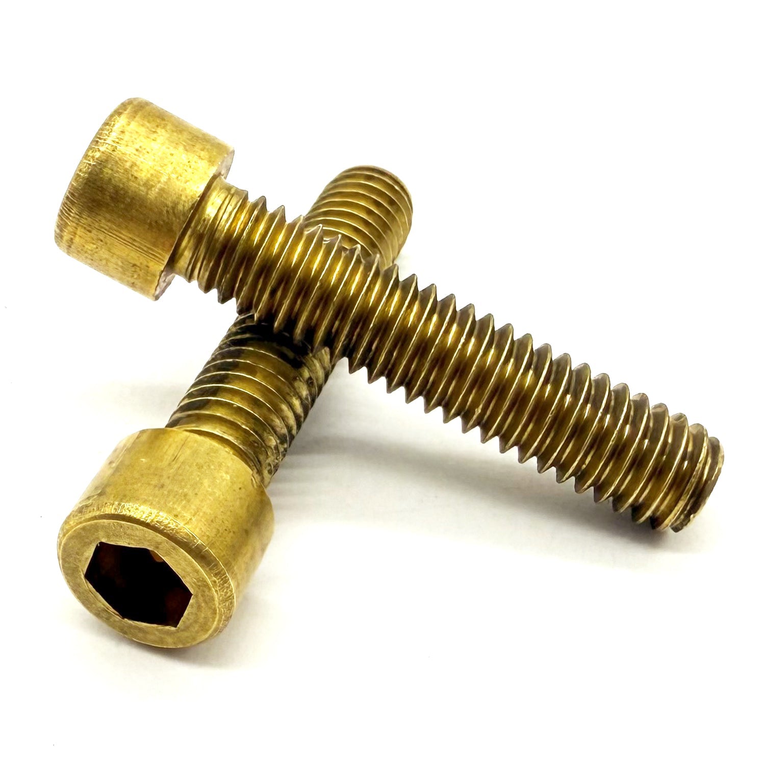 #6-32x1/2" Brass Socket Head Cap Screw