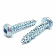 #8x1" Square Pan Head Type AB Self Tapping Sheet Metal Screws Zinc