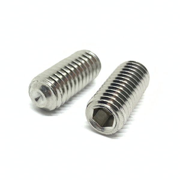M4-0.7x10 Stainless Steel A2 Cup Point Allen Socket Set Screws