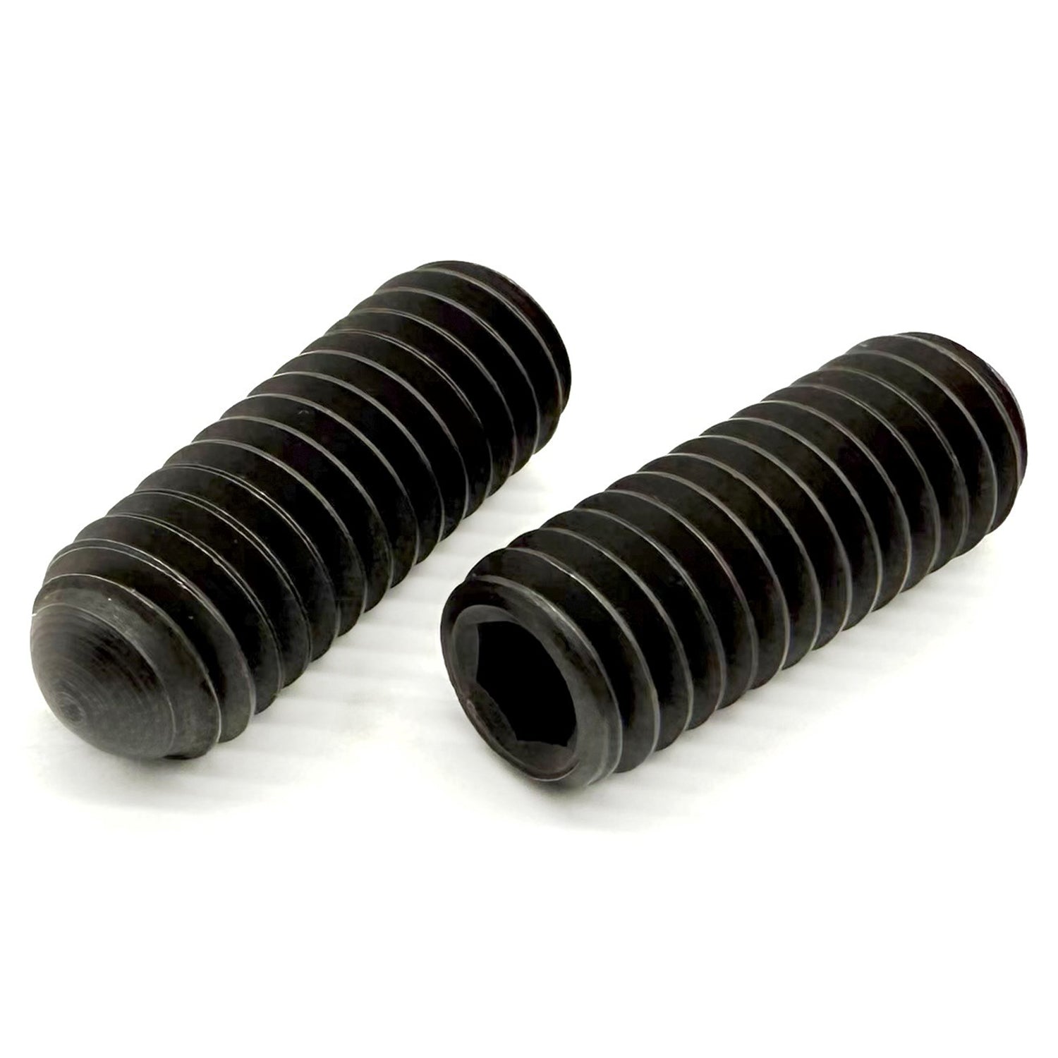 #6-40x5/8" Alloy Oval Point Allen Socket Set Screw Black Oxide