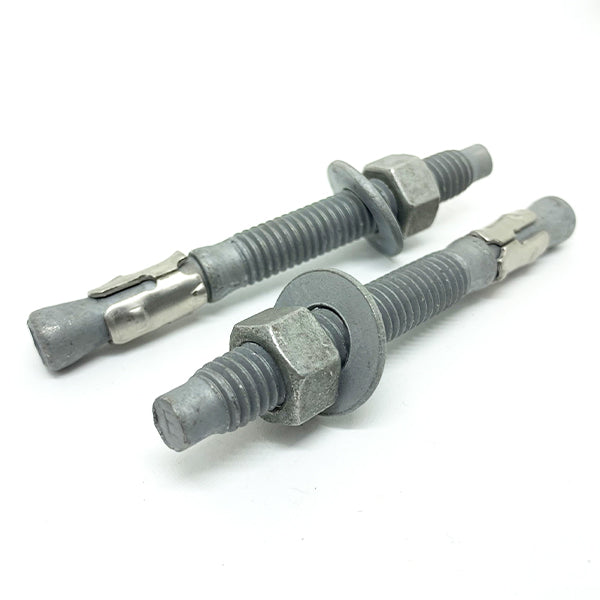 3/4-10x6-1/4" Wedge Anchor w/ Nut & Washer Galvanized Steel