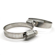 #48 Worm Gear Hose Clamp 304 Stainless w/ 5/16" Slotted Screw