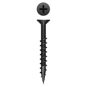 #8 Strong-Point Flat Head w/Nibs 8 x 2, PH, Type '17', Black Oxide