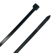 14.5" - 50LBS Nylon Cable Zip Ties UV Resistant Black