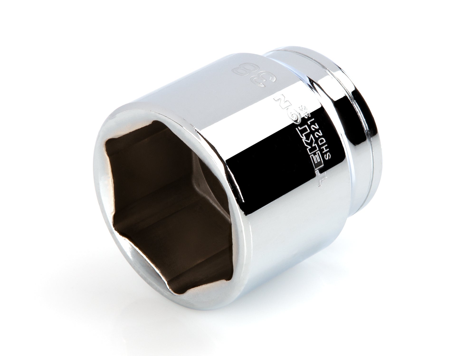 1/2 Inch Drive x 38 mm Shallow 6-Point Socket