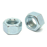 1/2"-13 Grade 5 Finished Hex Nuts Zinc Clear