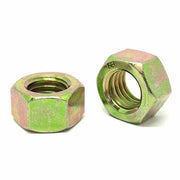 1/4"-28 Grade 8 Finished Hex Nuts Zinc Yellow (USA Made)
