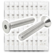 Metric A4-70 Stainless Steel Flat Socket Screws - 304 PCS