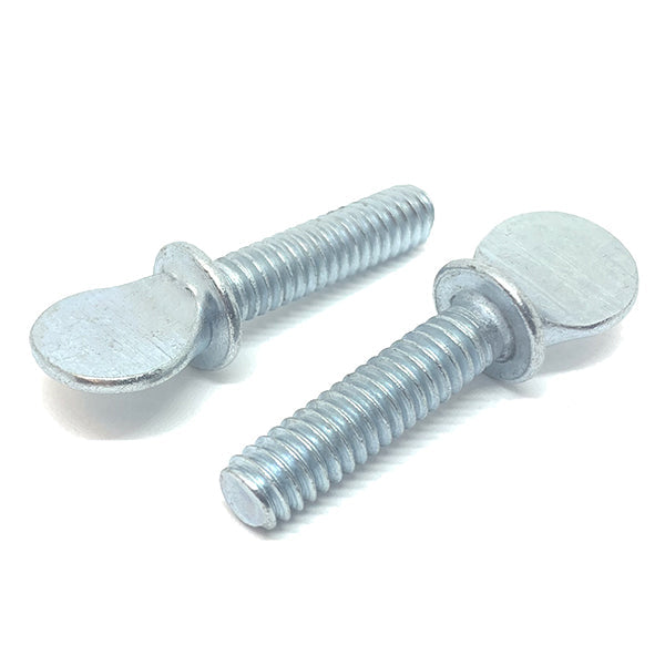 5/16-18x1/2" Spade Shoulder Type Thumb Screws Zinc