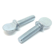 1/4-20x1-1/2" Spade Shoulder Type Thumb Screws Zinc