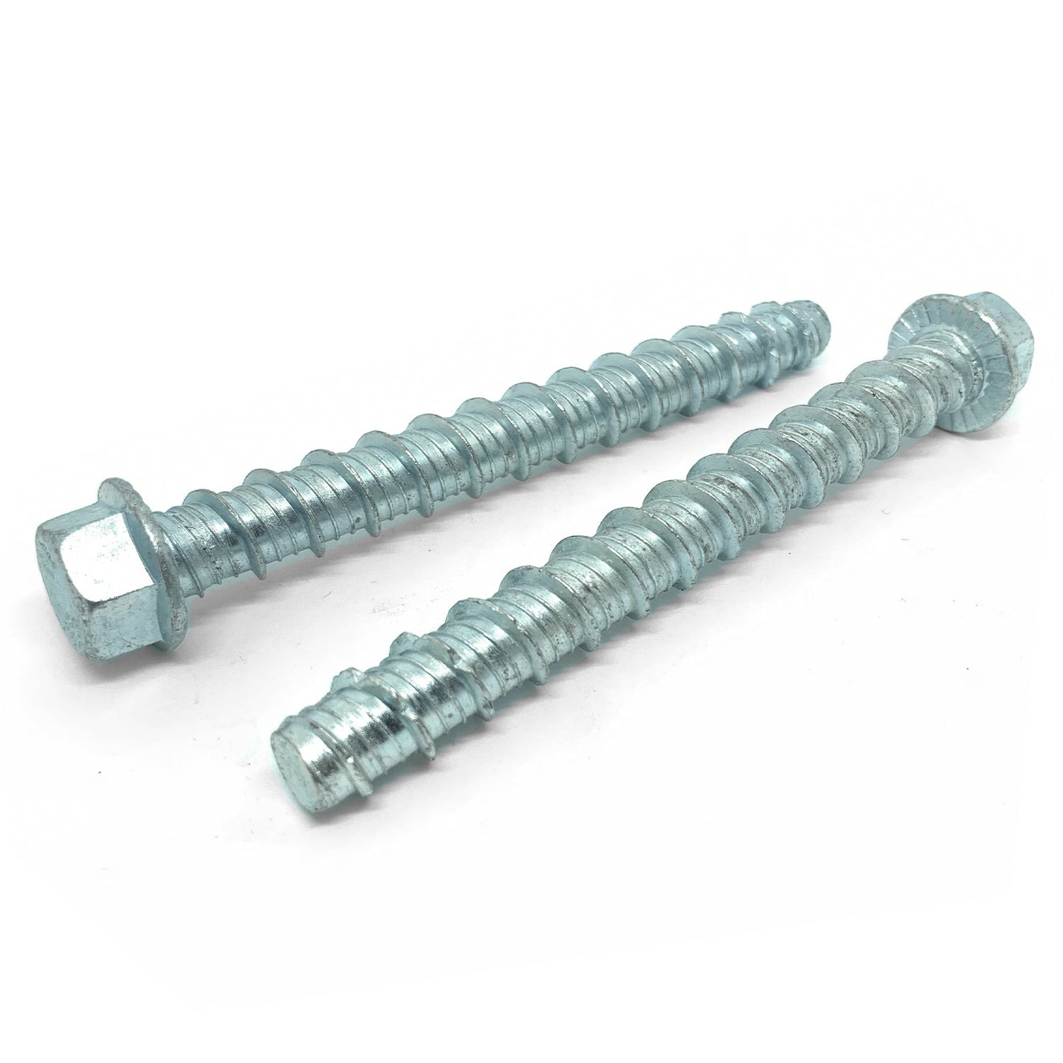 5/8x6-1/2" Tapking Heavy Duty Hex Washer Concrete Screws Zinc