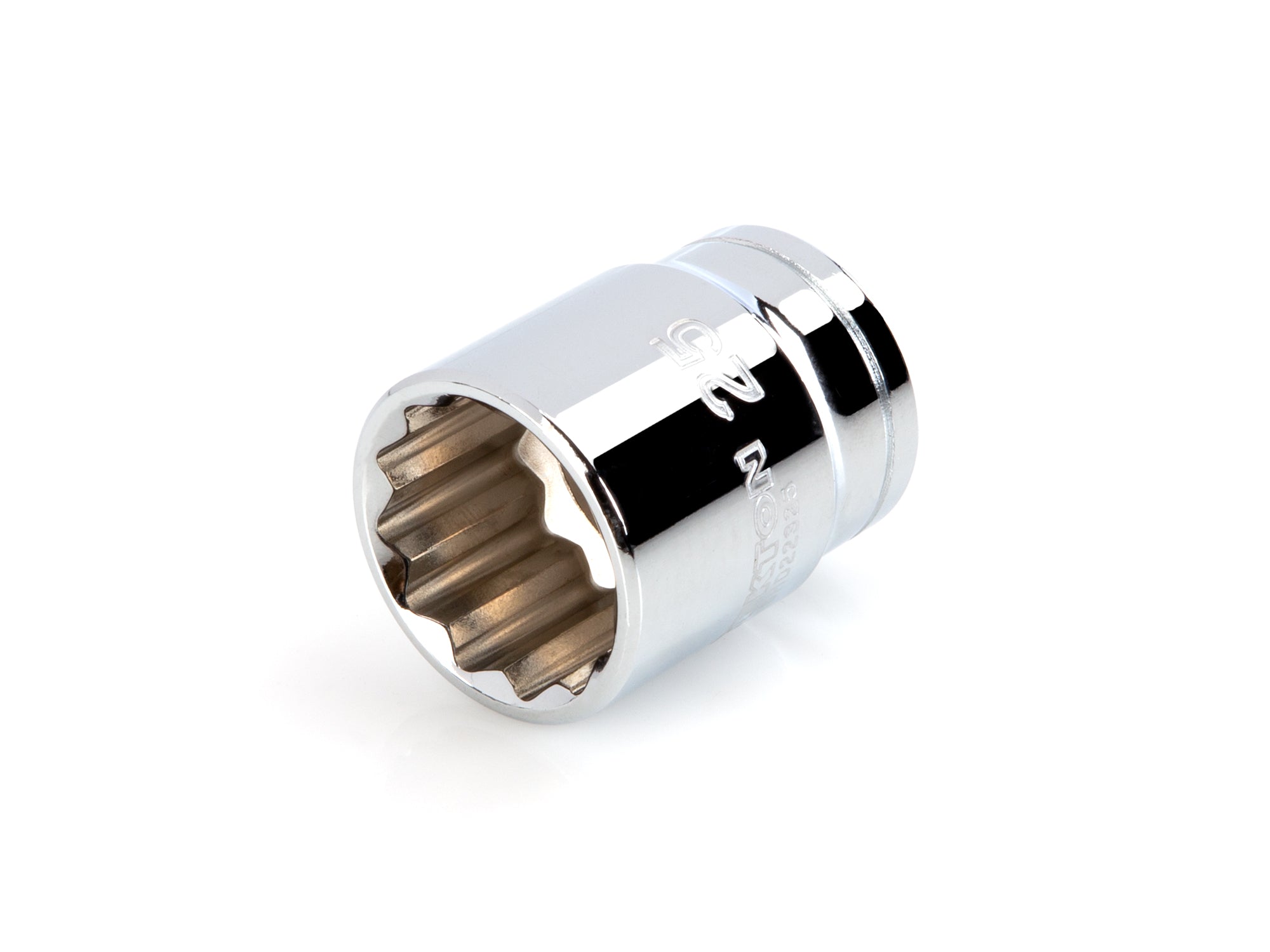 1/2 Inch Drive x 25 mm Shallow 12-Point Socket
